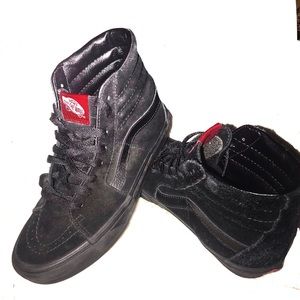 Vans Sk8-Hi Black Canvas Shoes
